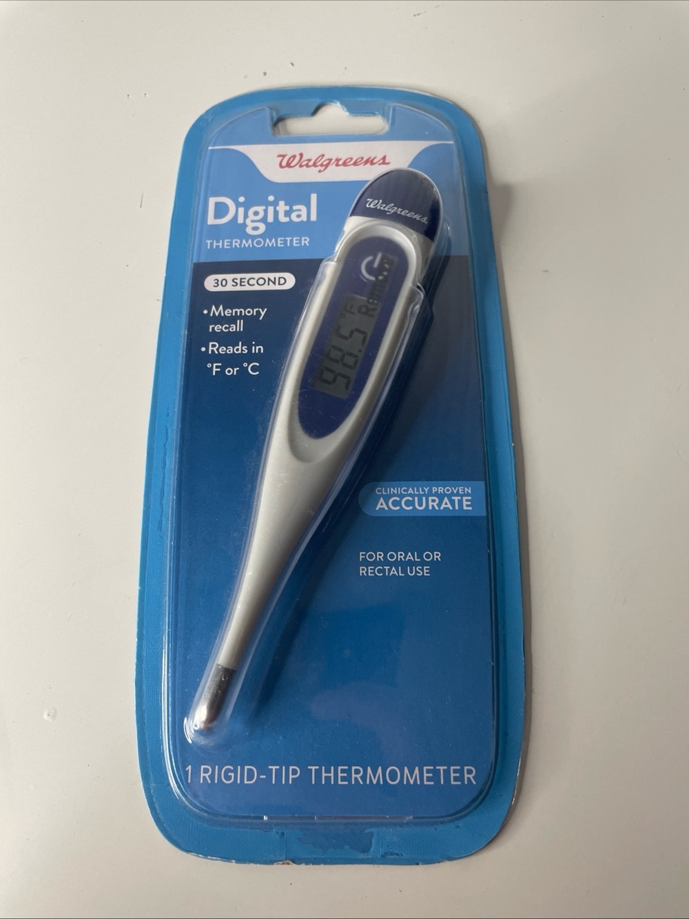 Walgreens Digital Thermometer - 30 Seconds - NEW